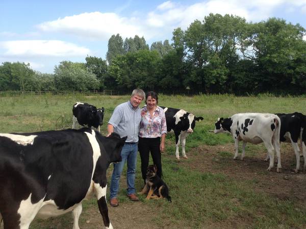 Couple buy land to rear cattle and complement their employed income